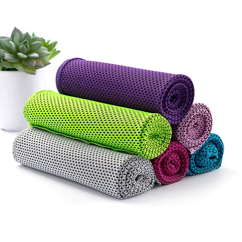 Cold Sports Towels, Gym Sweat Absorbing Towels, Ice Towels, Quick Drying Weight, Cooling, Sweating Wiping Running Towels